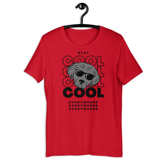 Cool Dog 01 Unisex t-shirt - Kubafasho